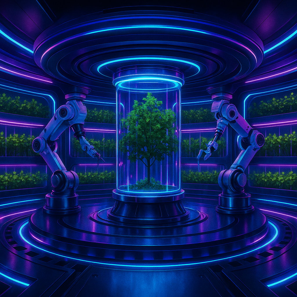 Because your plants can grow themselves