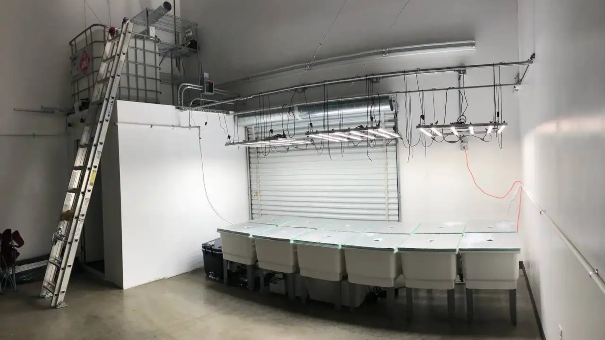 aeroponics module in our showroom